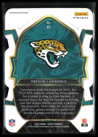 Trevor Lawrence Black Red Die-Cut