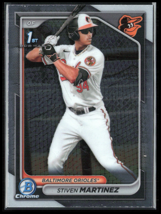 Stiven Martinez 1st Bowman Chrome