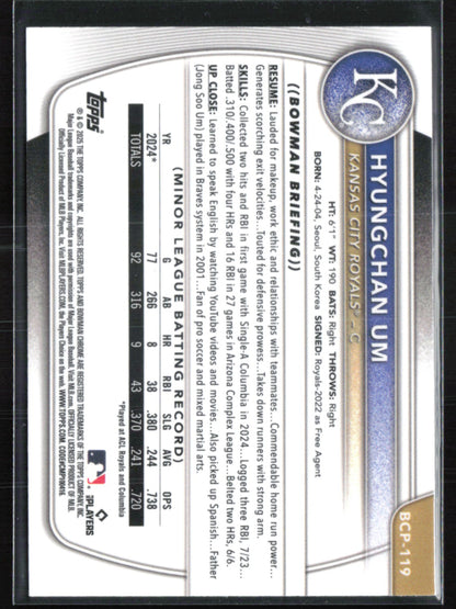 Hyungchan Um 1st Bowman