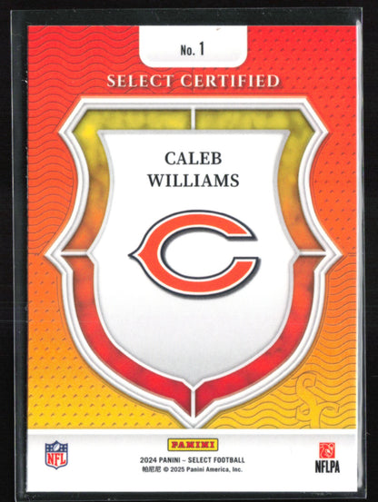 Caleb Williams RC Select Certified