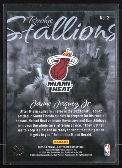 Jaime Jaquez Jr. RC Stallions