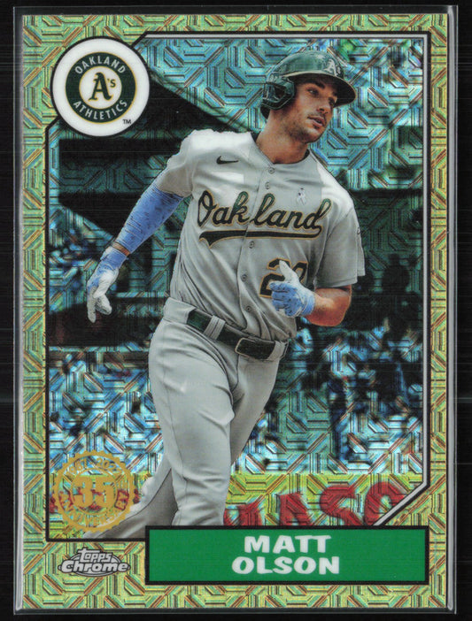Matt Olson Silver Pack Mojo