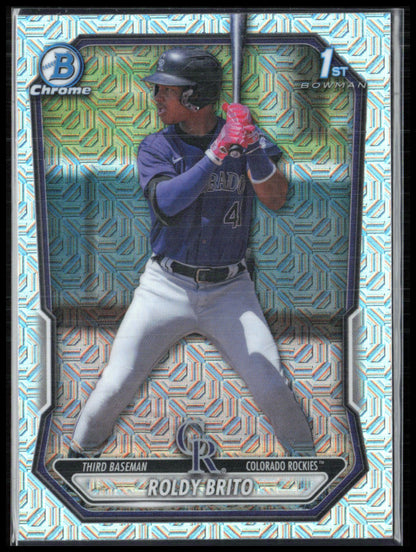 Roldy Brito 1st Bowman Mojo