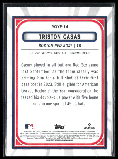 Triston Casas RC