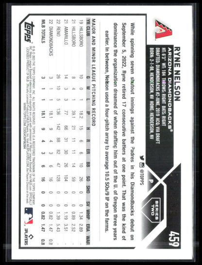 Ryne Nelson RC Orange Crackle Foil /399