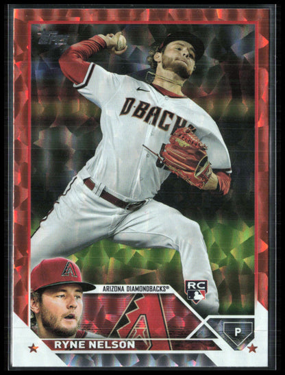 Ryne Nelson RC Orange Crackle Foil /399