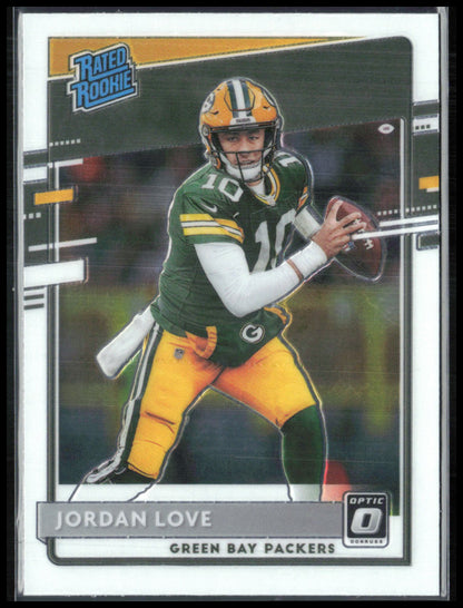 Jordan Love RC 2020 Optic Rated Rookie