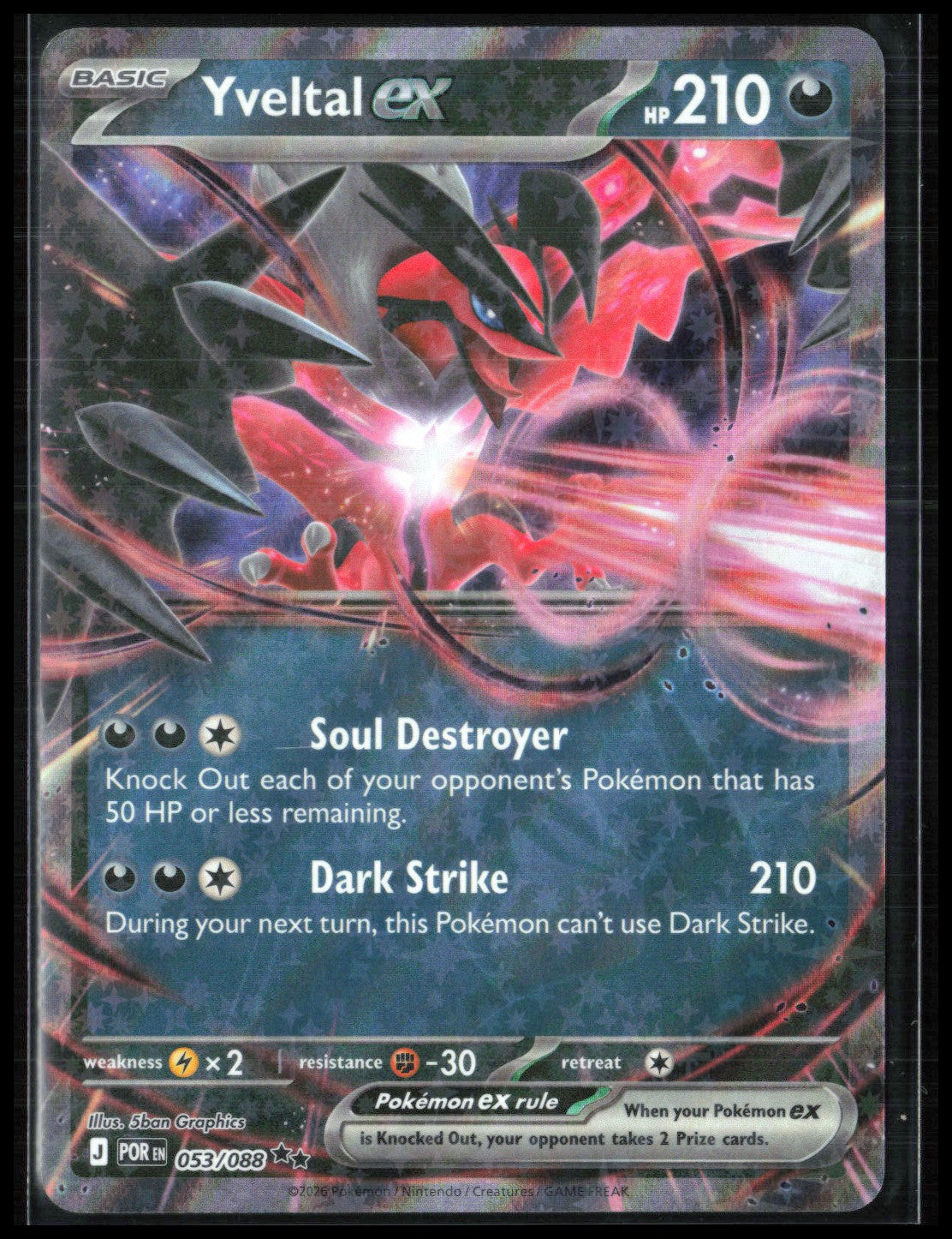 Yveltal ex - 053/088