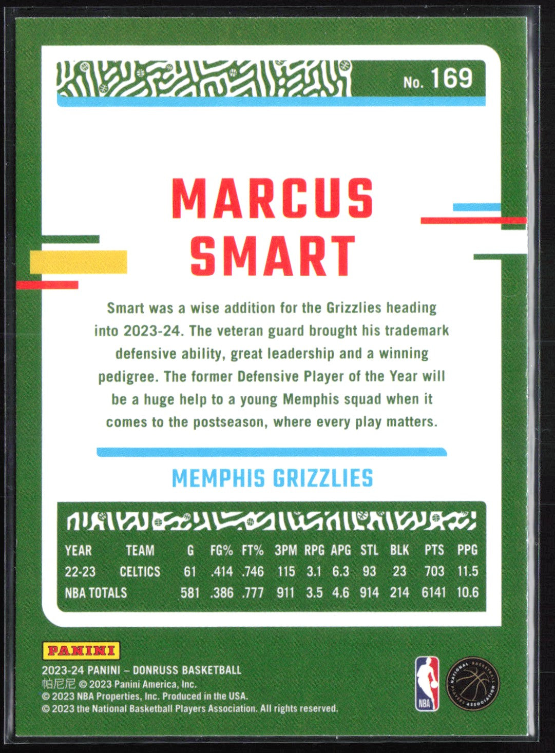 Marcus Smart Green Laser