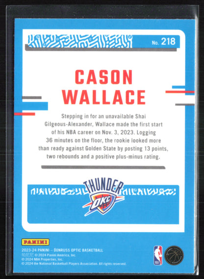 Cason Wallace RC