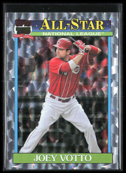 Joey Votto Crackle Foil