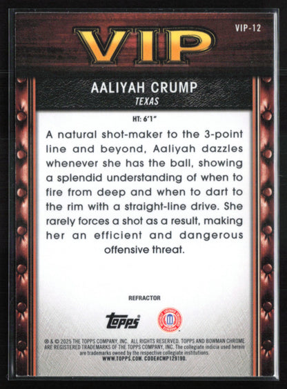 Aaliyah Crump VIP