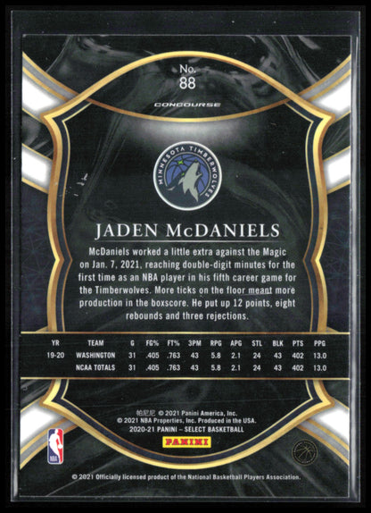 Jaden McDaniels  RC