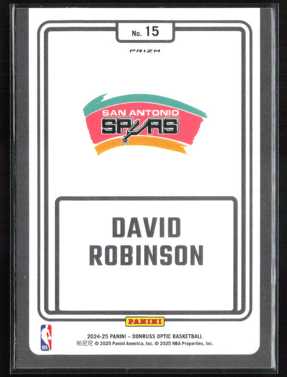 David Robinson Purple Holo