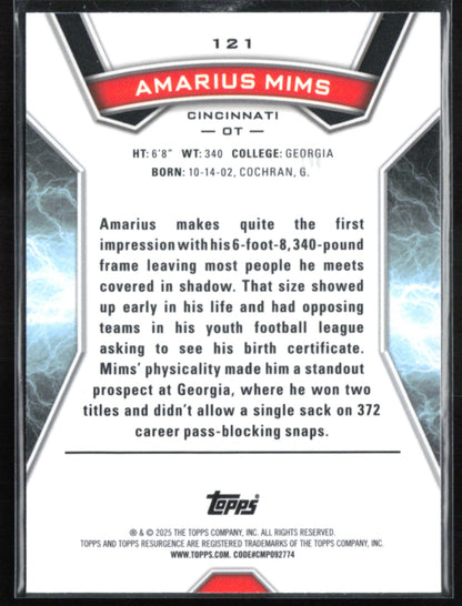 Amarius Mims RC Blue