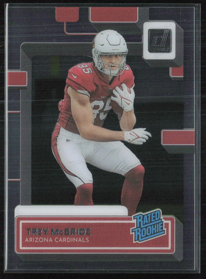 Trey McBride RC 2022 Clearly Donruss