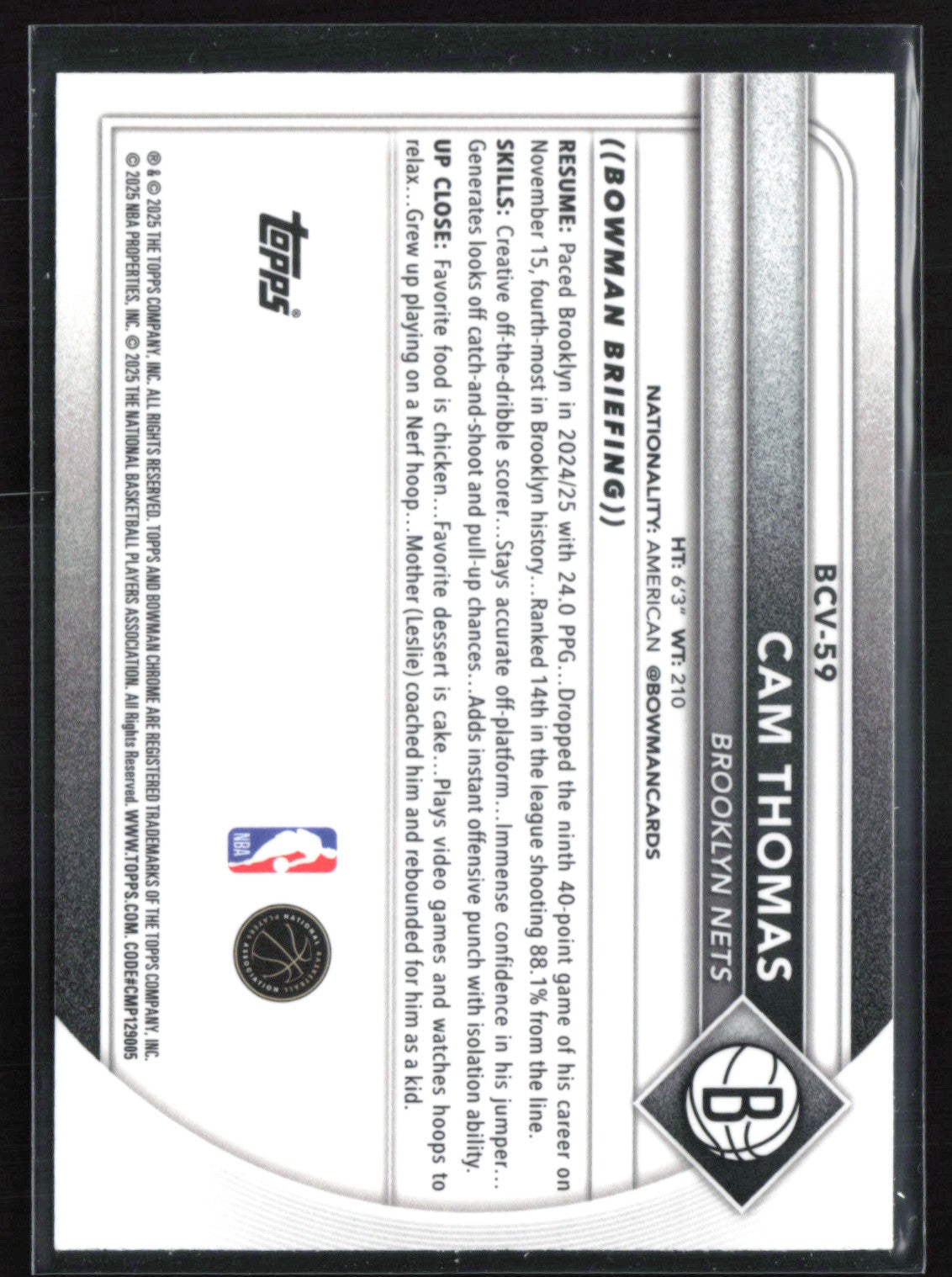 Cam Thomas Green Mojo 99/99