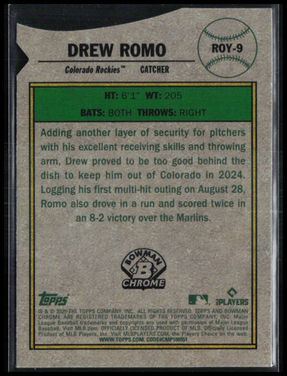 Drew Romo RC Die-Cut