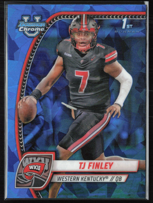 TJ Finley 1st Bowman Sapphire