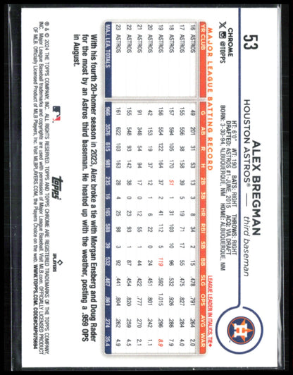 Alex Bregman Pink Mini Diamond /350