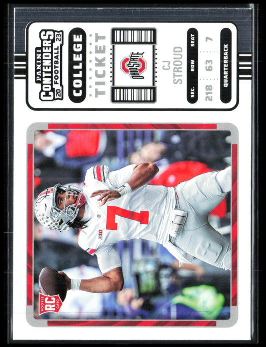 C.J. Stroud RC College Ticket
