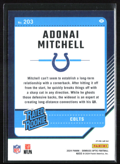 Adonai Mitchell RC Holo