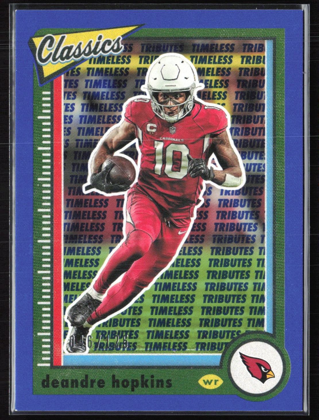 DeAndre Hopkins /125 Blue Timeless Tributes