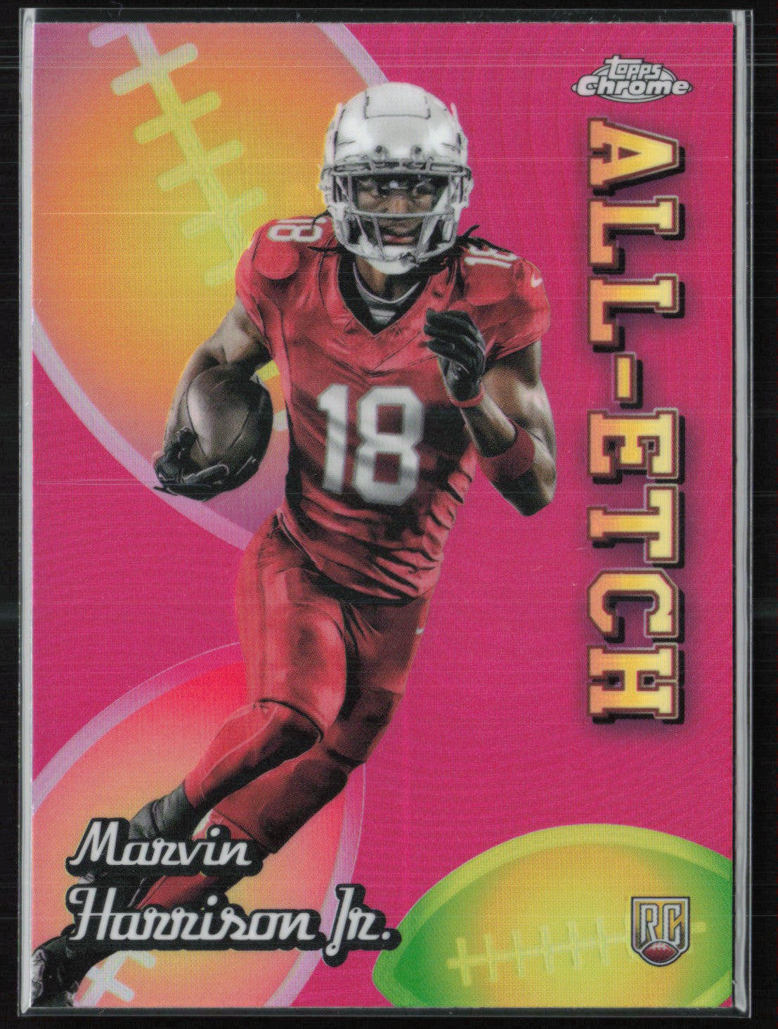 Marvin Harrison Jr. RC Pink Refractor