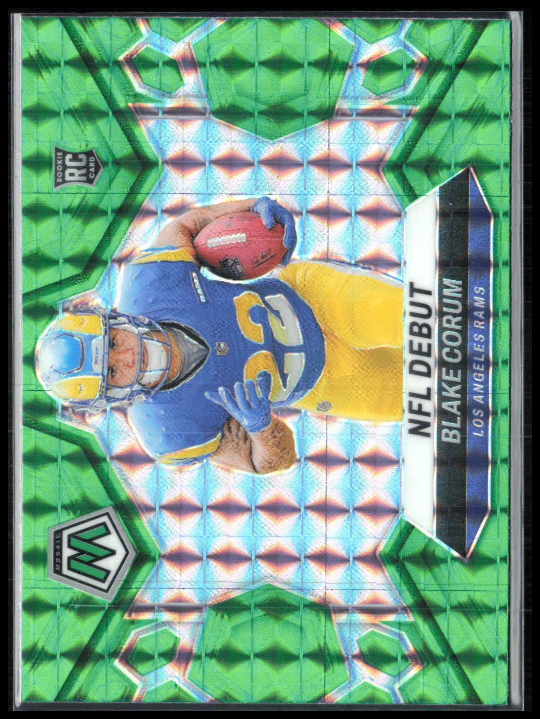 Blake Corum RC Green Mosaic