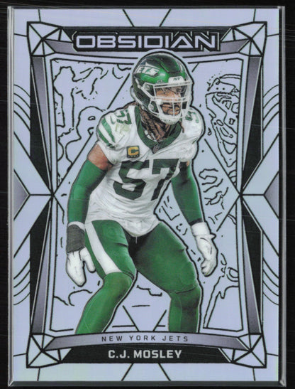 C.J. Mosley /75 2024 Obsidian Silver