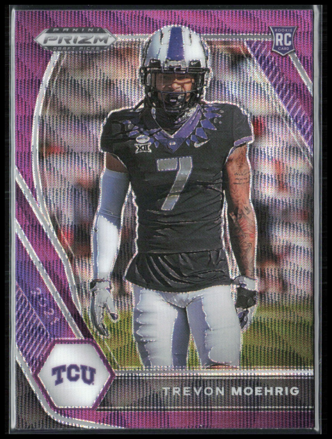 Trevon Moehrig RC Purple Wave