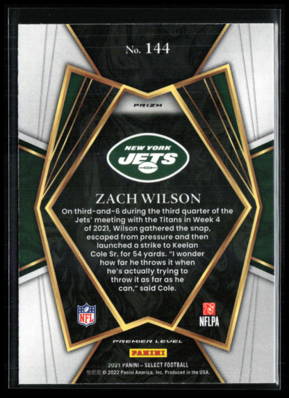 Zach Wilson RC Silver