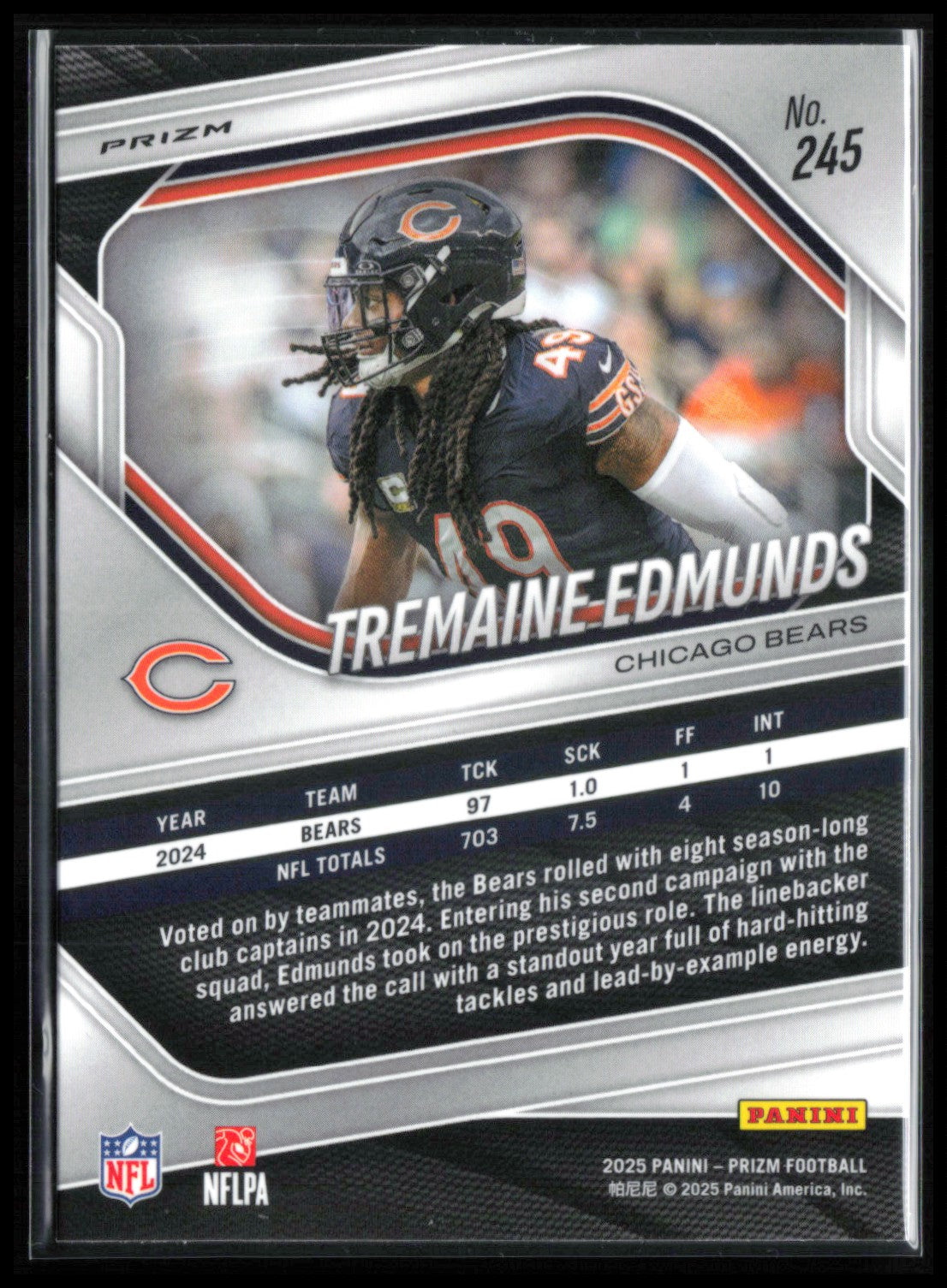 Tremaine Edmunds Laser