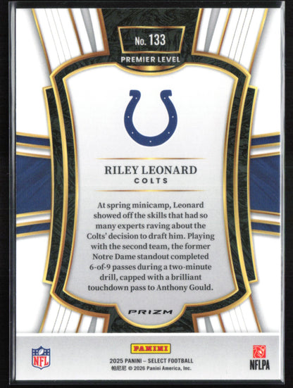Riley Leonard RC Black Red Shock