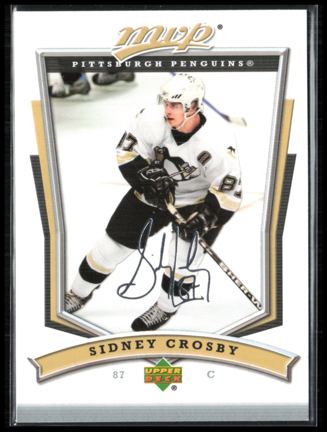 Sidney Crosby MVP Checklist