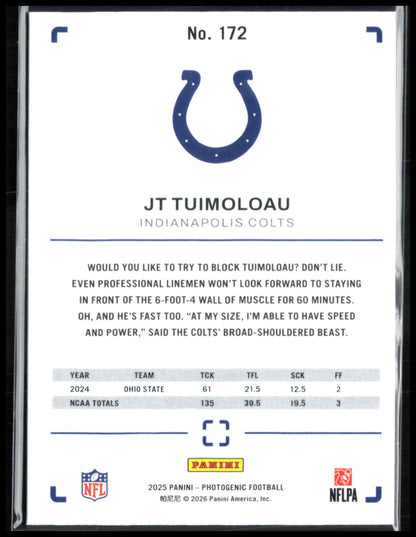 JT Tuimoloau RC Purple Ice /99