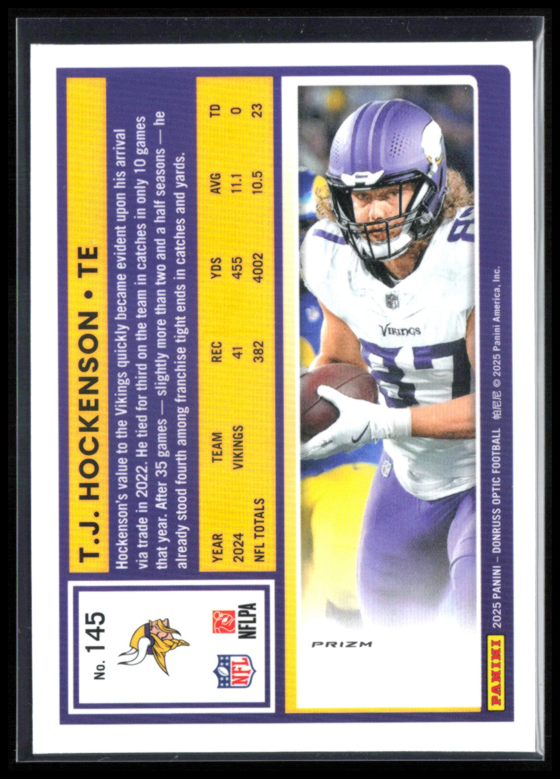 T.J. Hockenson Holo