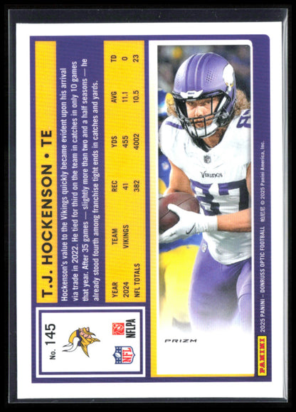 T.J. Hockenson Holo