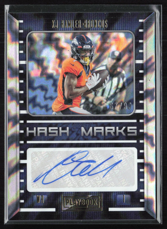 KJ Hamler Auto /99 2022 Playbook