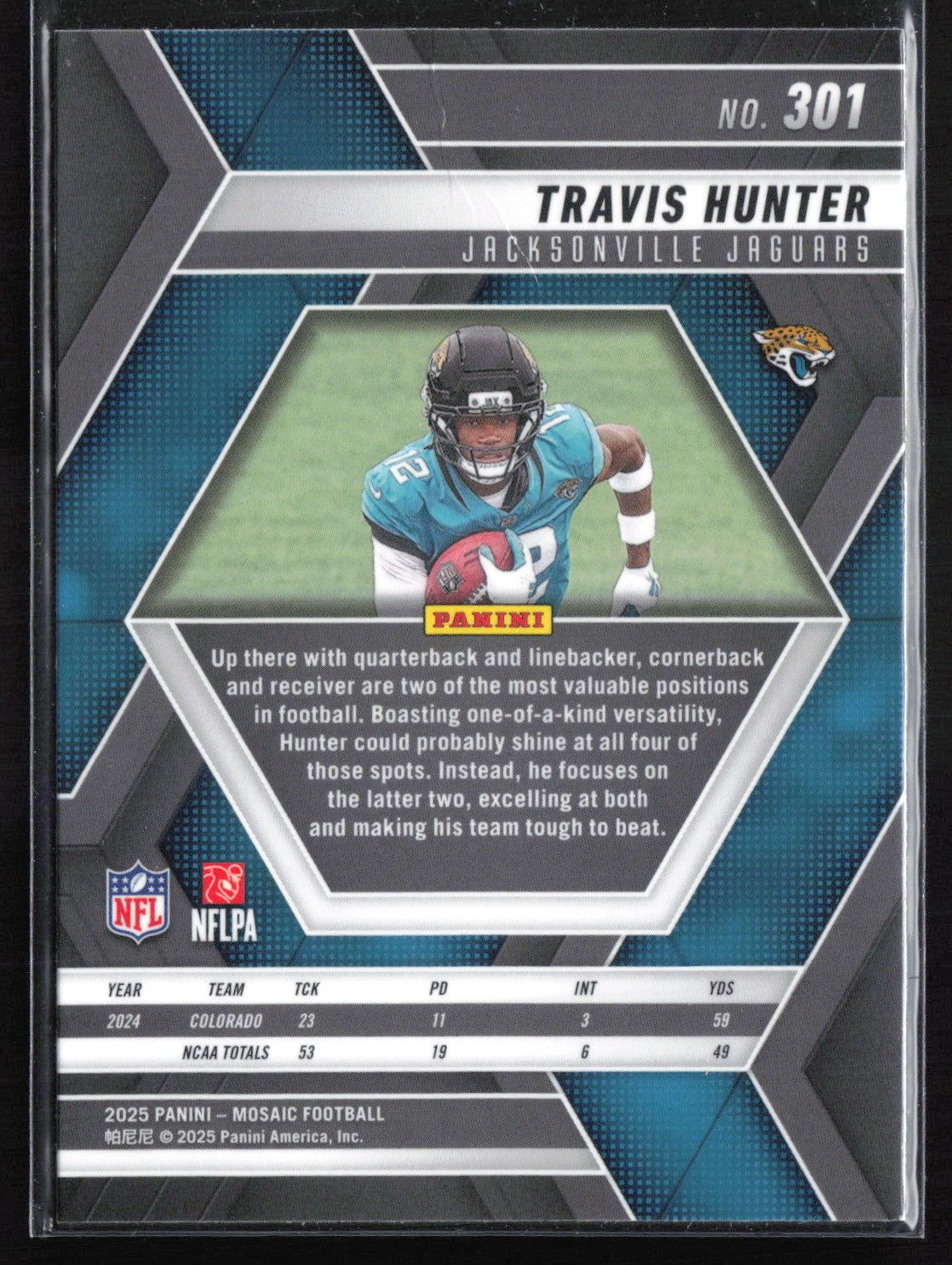 Travis Hunter RC 2025 Mosaic