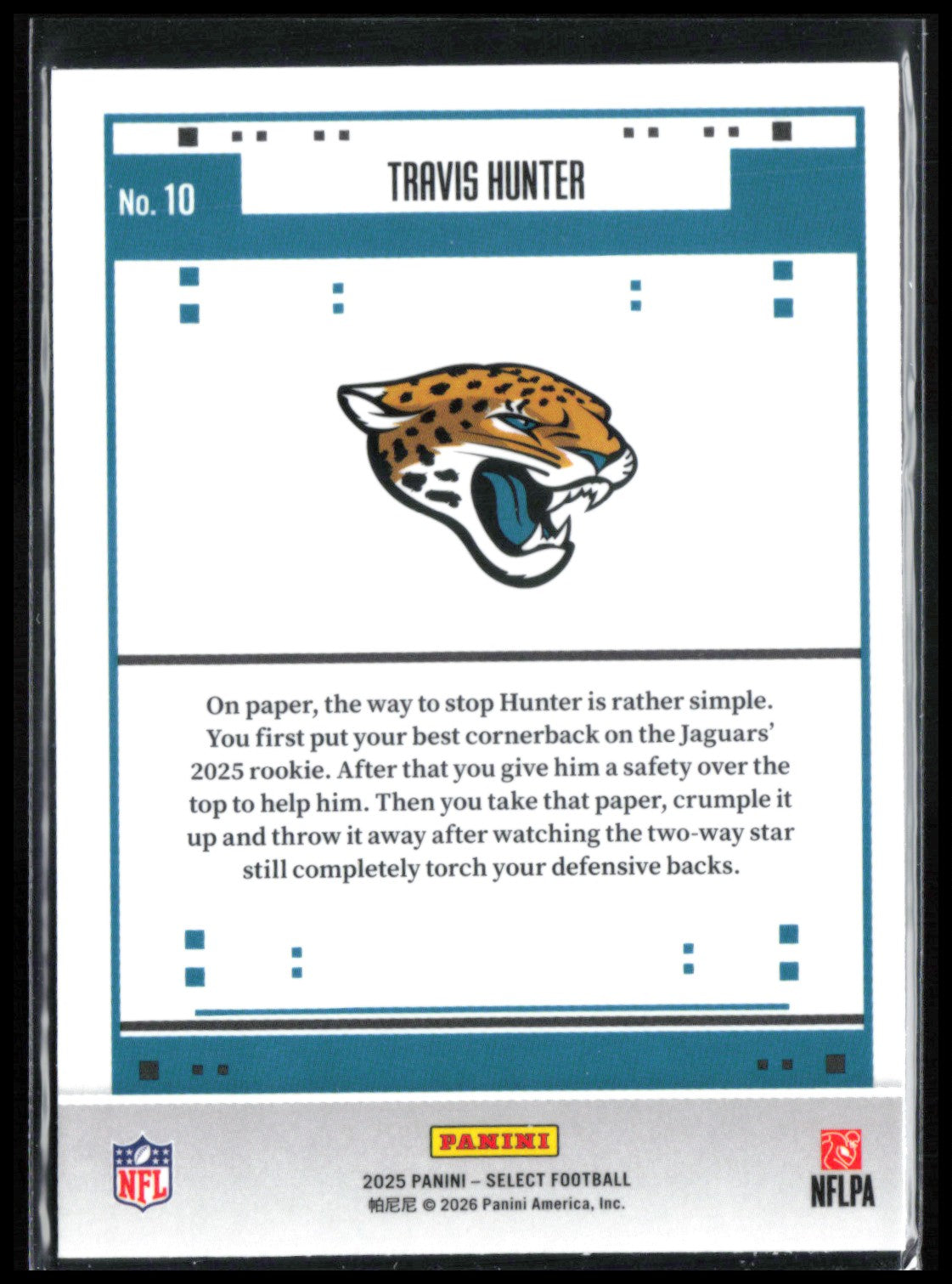 Travis Hunter RC Retro Select