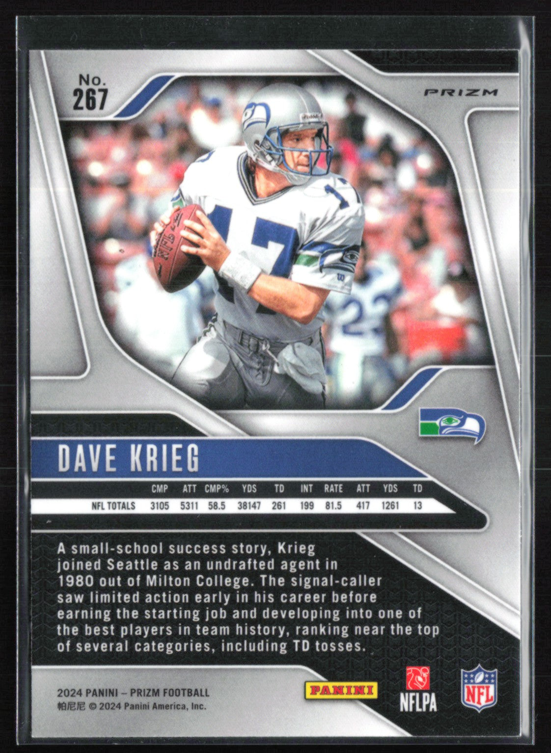 Dave Krieg Orange Laser