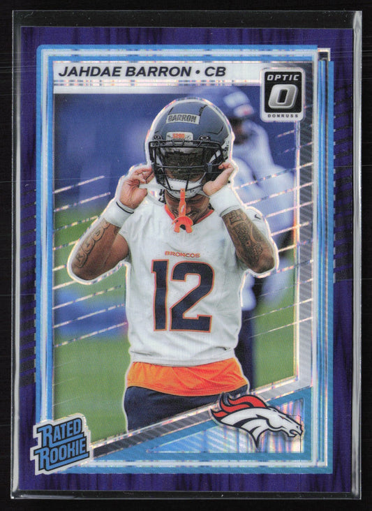 Jahdae Barron RC Purple Shock