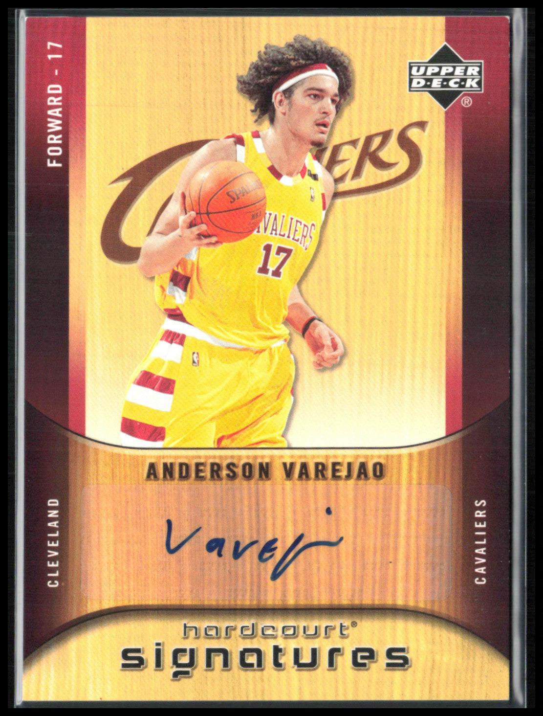 Anderson Varejao Auto 2005-06 Hardcourt Signatures