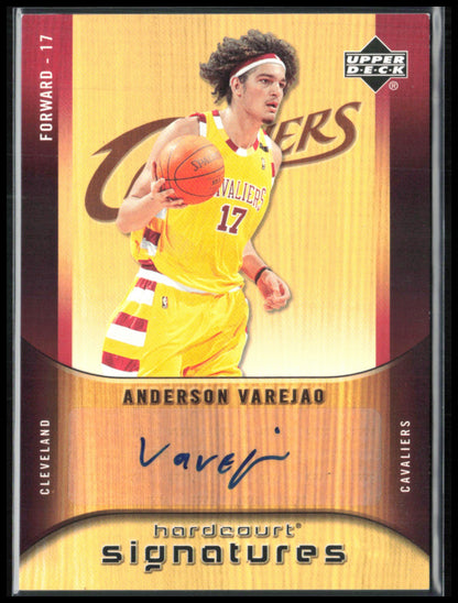 Anderson Varejao Auto 2005-06 Hardcourt Signatures