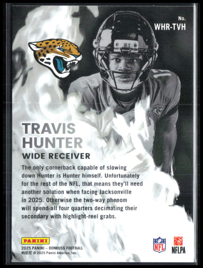 Travis Hunter RC White Hot Rookies
