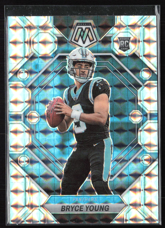 Bryce Young RC Mosaic Prizm