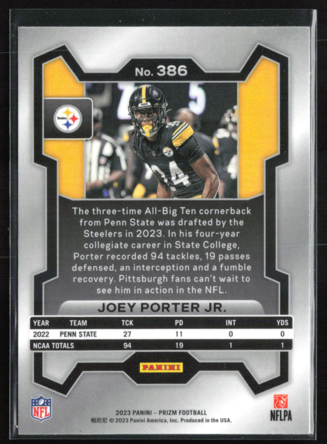 Joey Porter Jr. RC