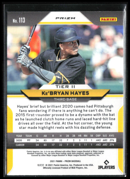 Ke'Bryan Hayes RC Blue Tier II