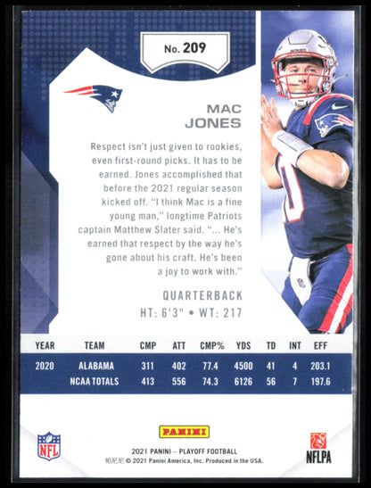 Mac Jones RC